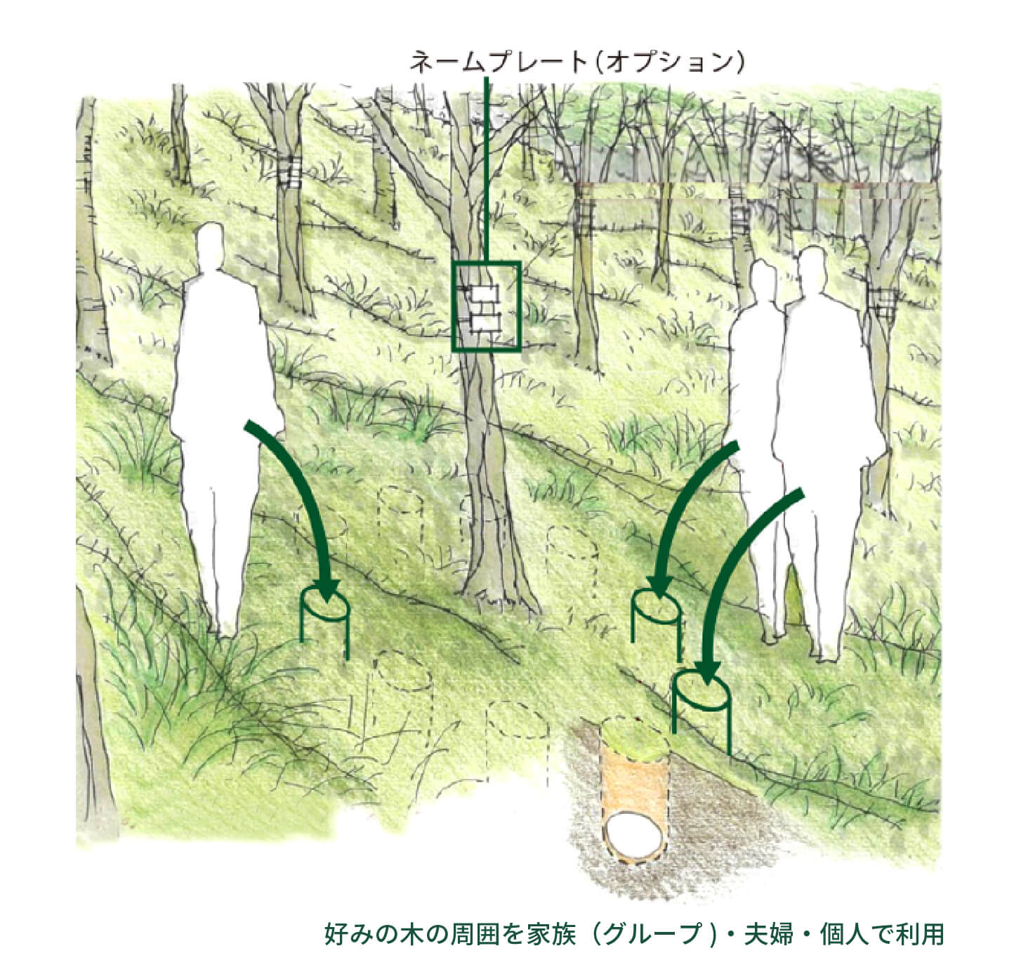 ネームプレートのイメージ画像